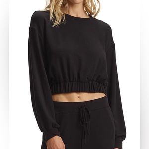 Commando Modern Lounge Cropped Sweatshirt